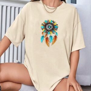 oversized t-shirt cotton - Image 2