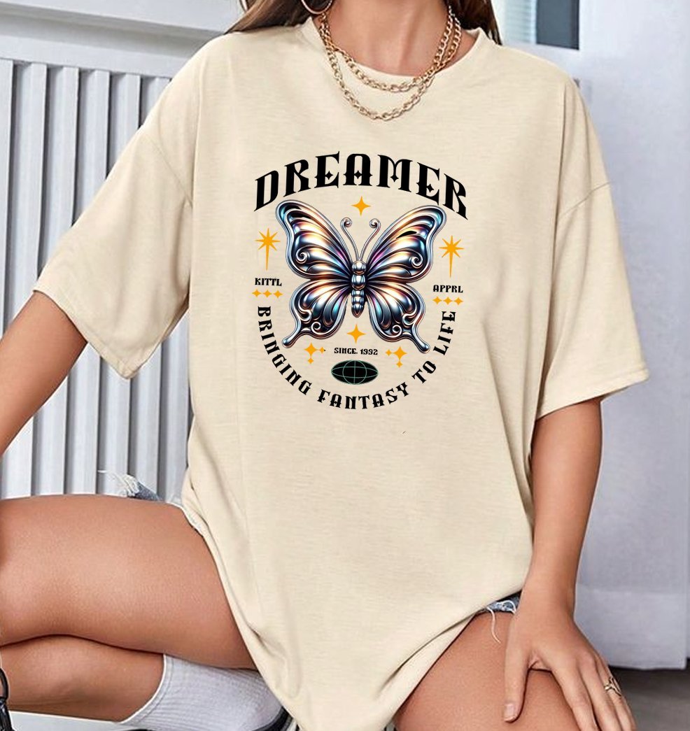 oversized t-shirt cotton - Image 1