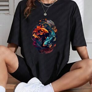 oversized t-shirt cotton - Image 5