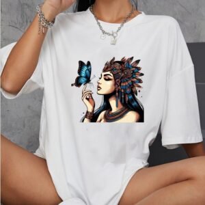oversized t-shirt cotton - Image 2