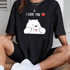 oversized t-shirt cotton - Image 2