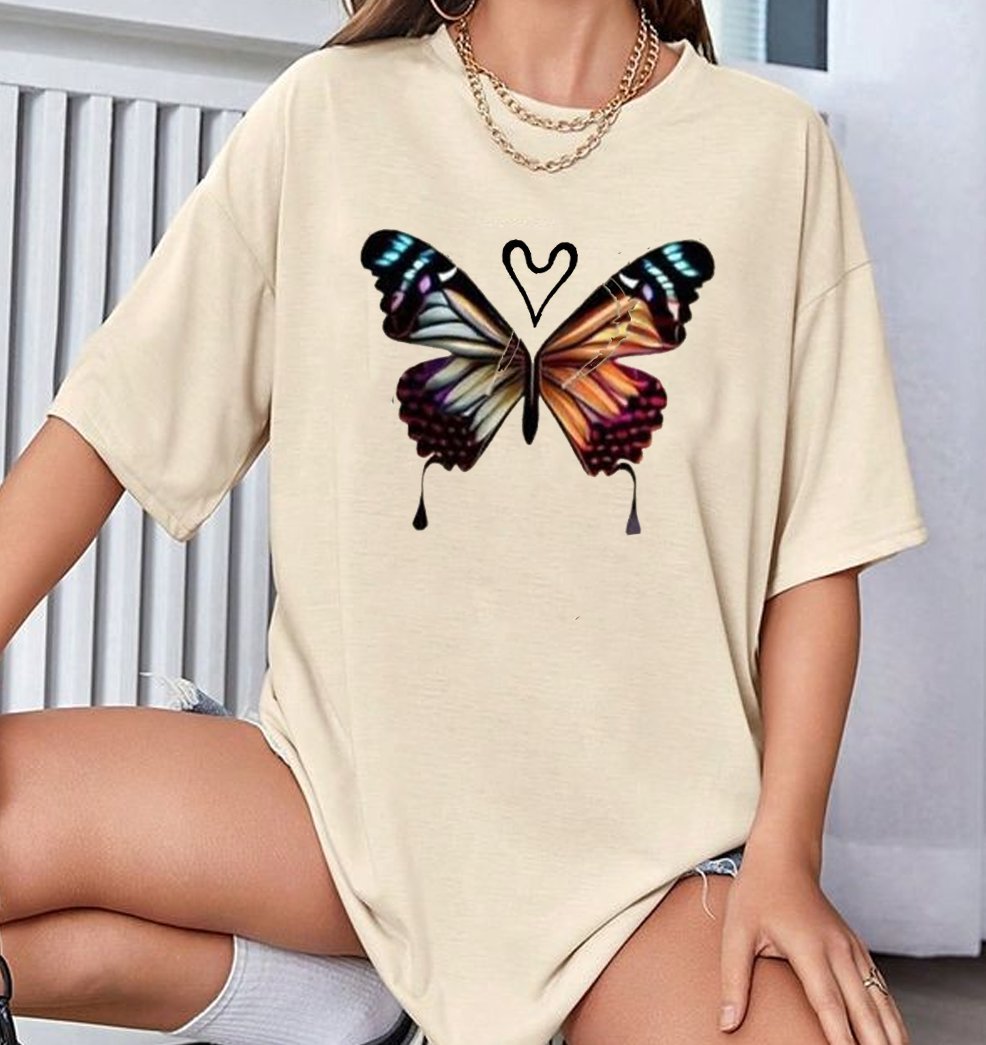 oversized t-shirt cotton - Image 2