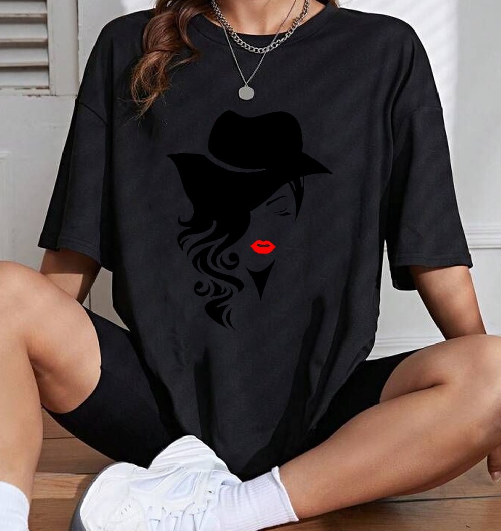 oversized t-shirt cotton - Image 1