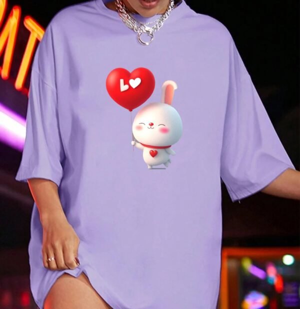 oversized t-shirt cotton for women