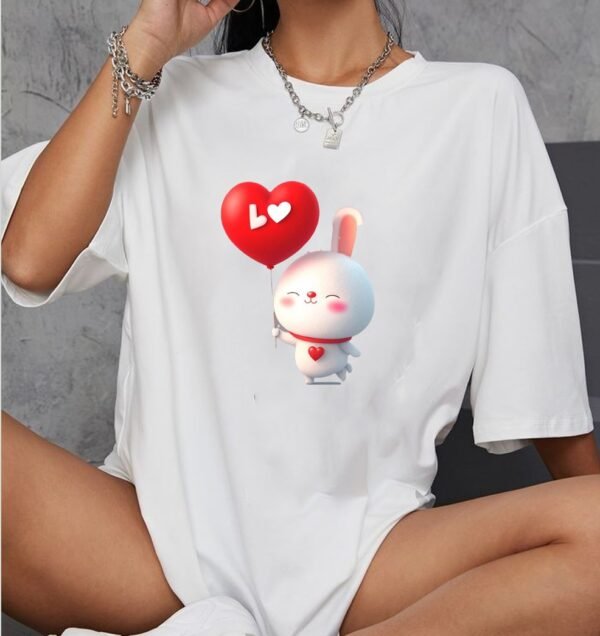 oversized t-shirt cotton for women