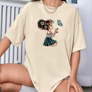 oversized t-shirt cotton - Image 5