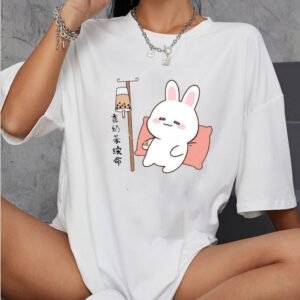 oversized t-shirt cotton - Image 4
