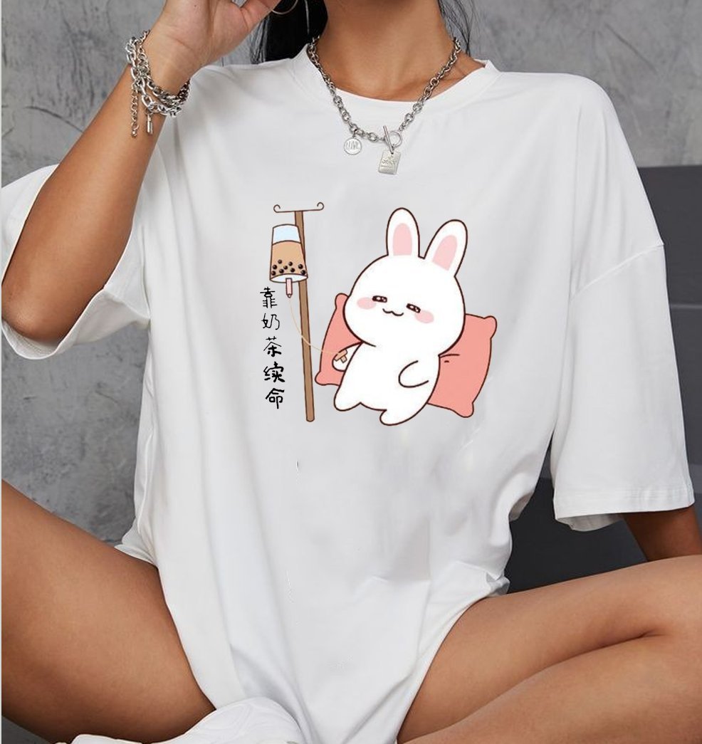 oversized t-shirt cotton - Image 4