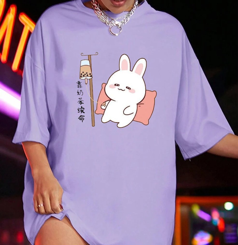 oversized t-shirt cotton - Image 5