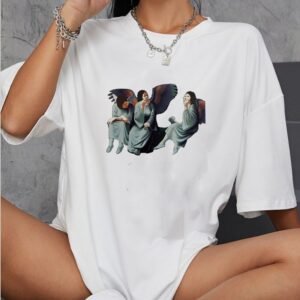 oversized t-shirt cotton - Image 2