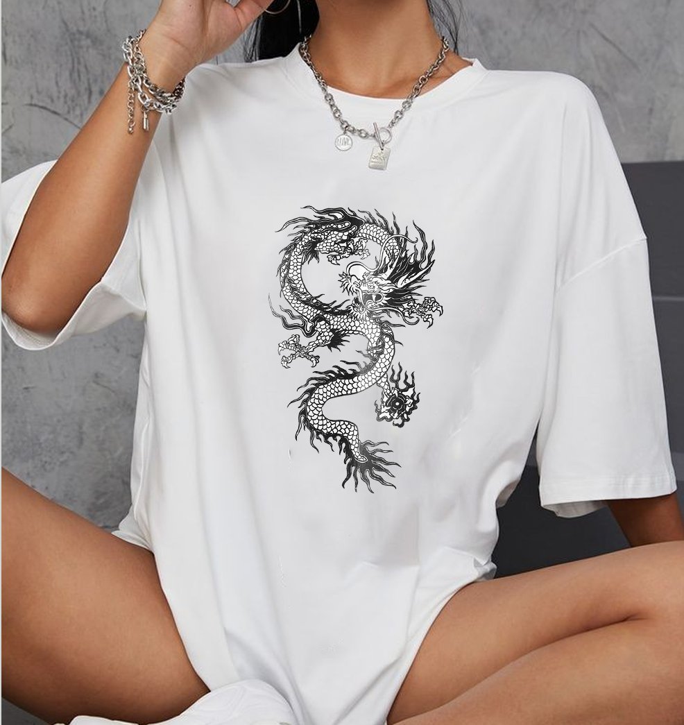 oversized t-shirt cotton - Image 2