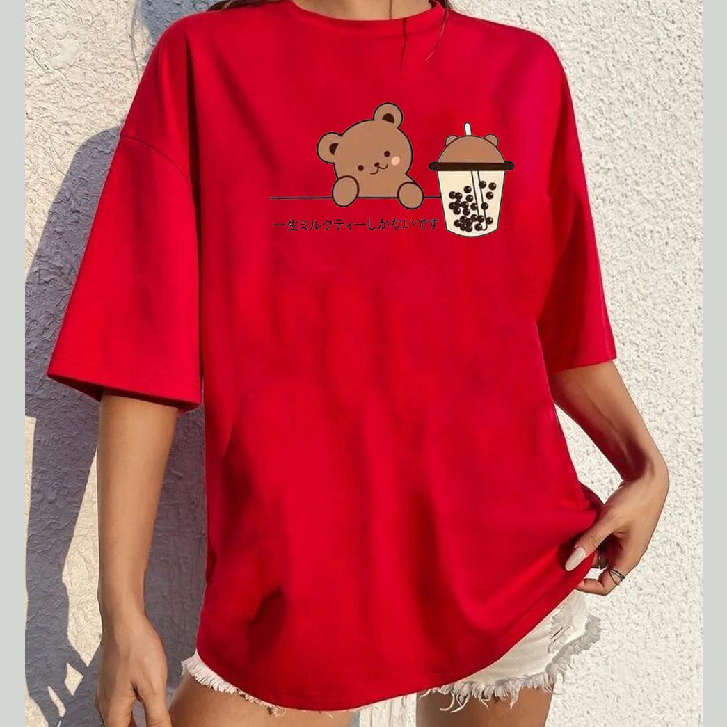 oversized t-shirt cotton - Image 3