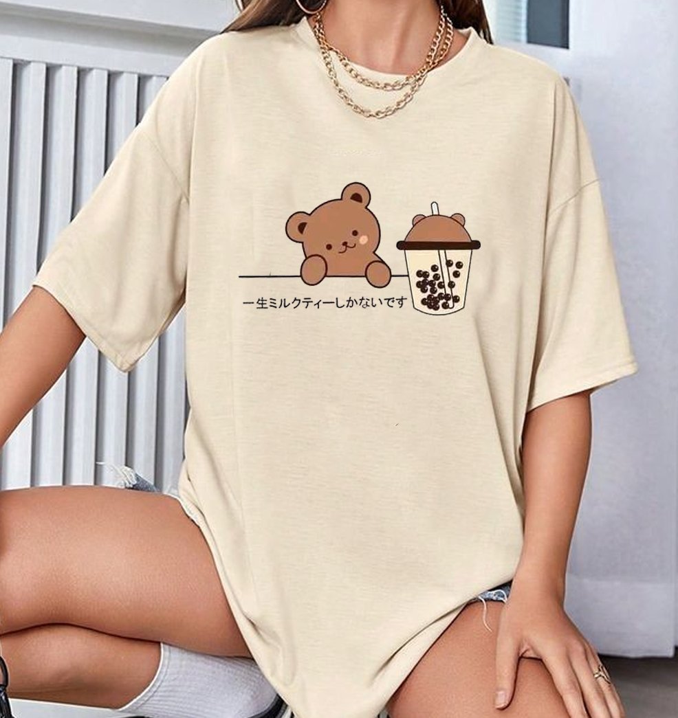 oversized t-shirt cotton - Image 5