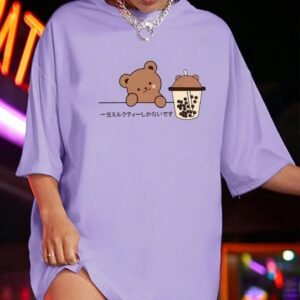 oversized t-shirt cotton - Image 4