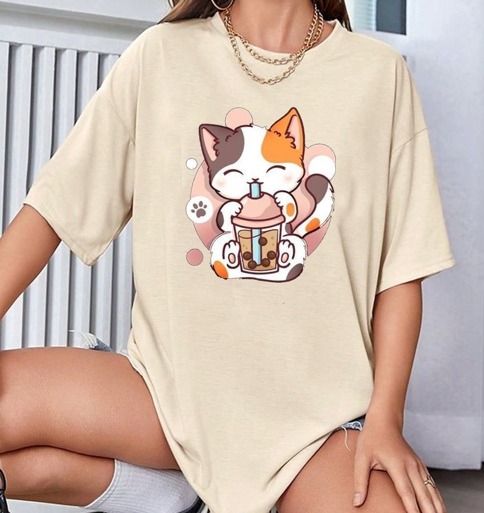 oversized t-shirt cotton - Image 5
