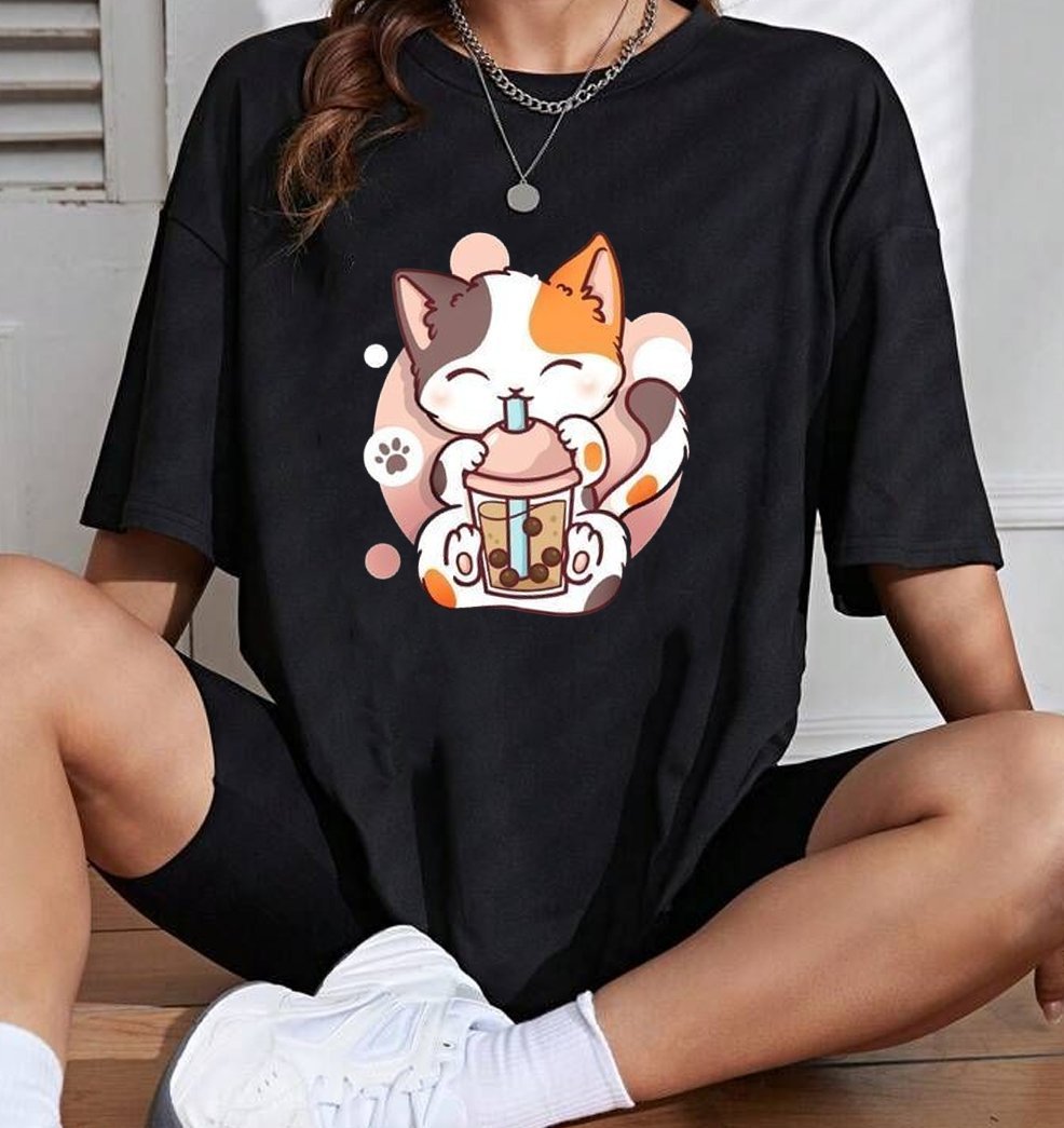 oversized t-shirt cotton - Image 3