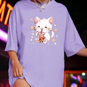 oversized t-shirt cotton - Image 4