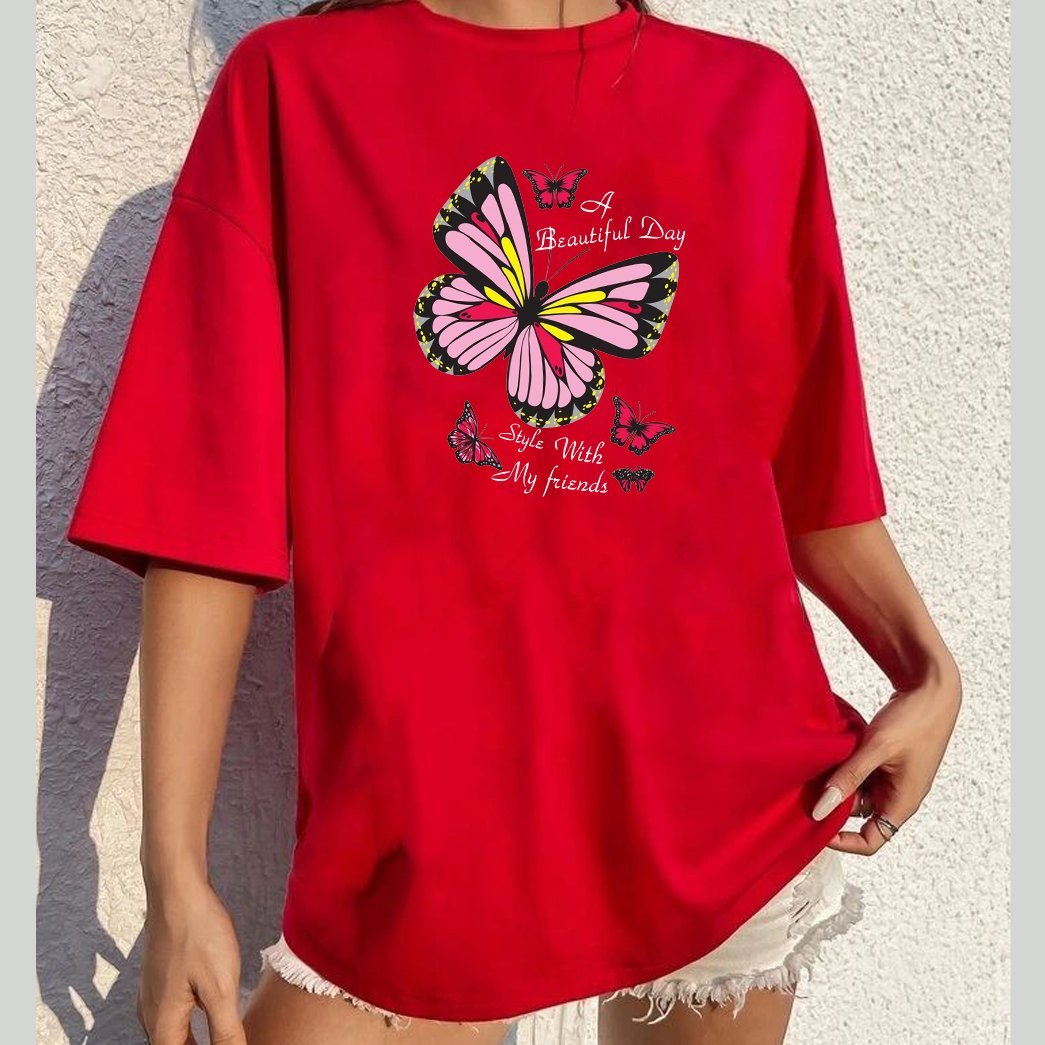 oversized t-shirt cotton - Image 2