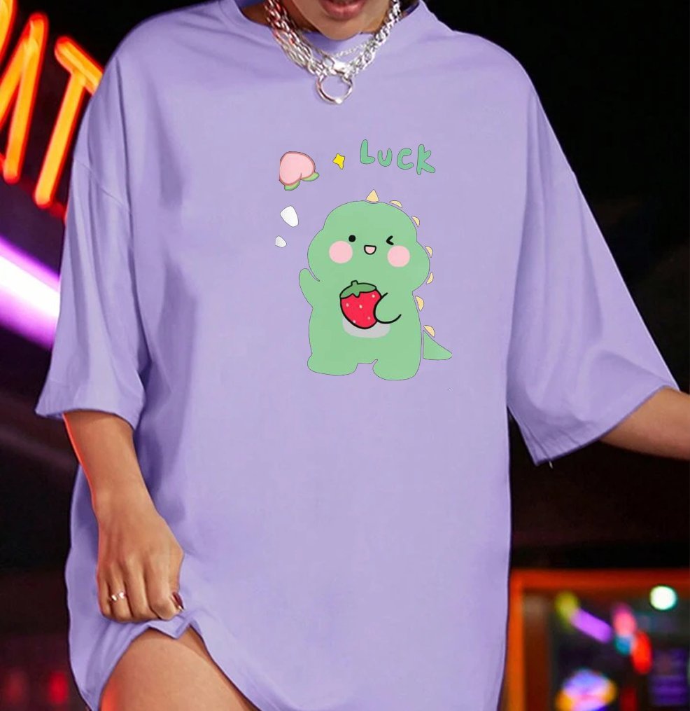 oversized t-shirt cotton - Image 1