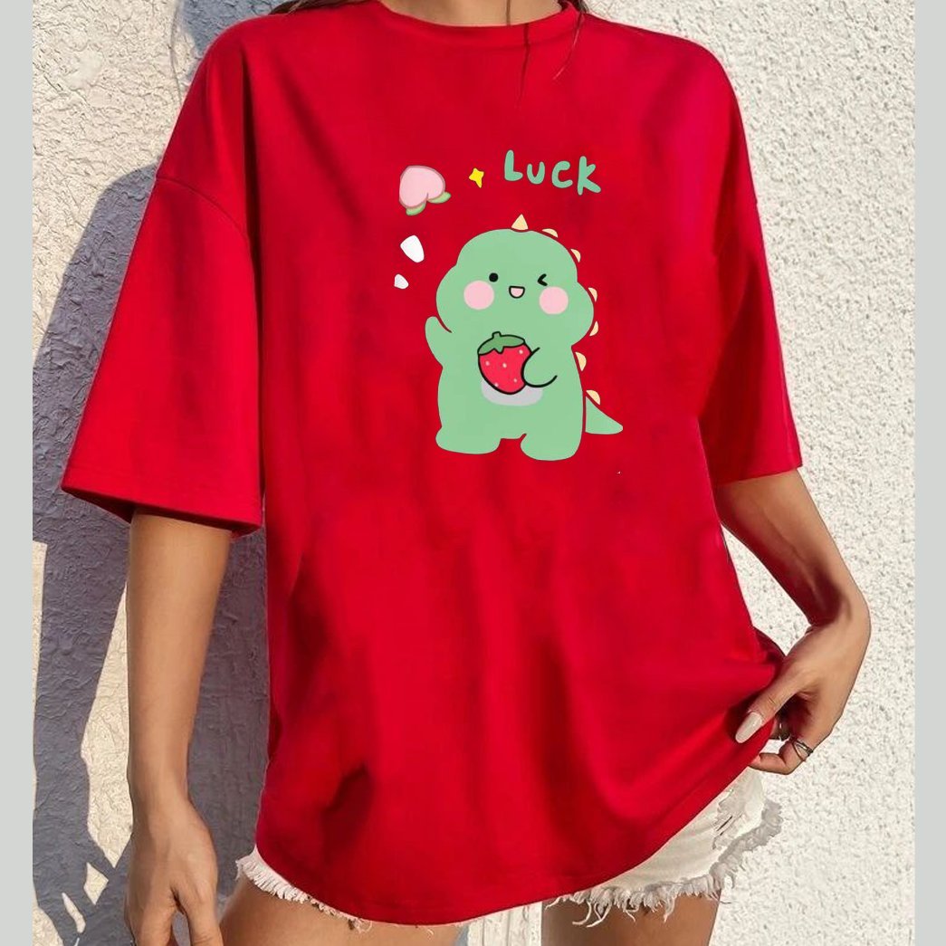 oversized t-shirt cotton - Image 2