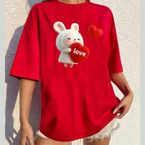 oversized t-shirt cotton - Image 2
