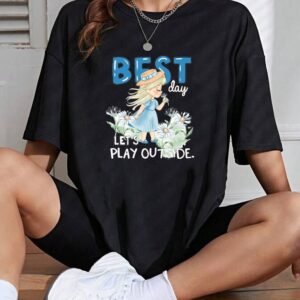 oversized t-shirt cotton - Image 3