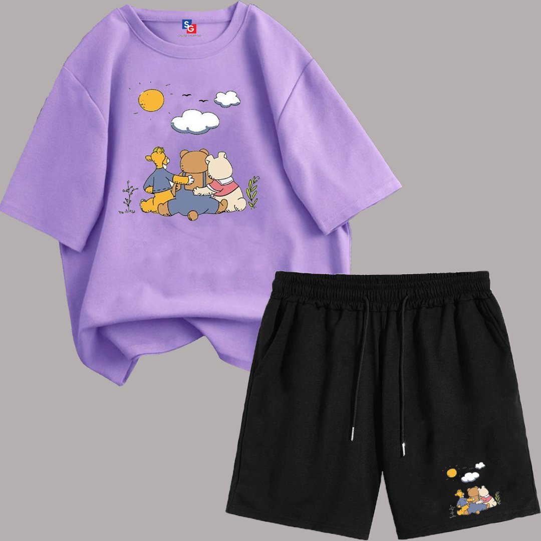 t-shirt and shirt 220gsm cobm cotton oversized size small medium large XL xxl oversized - Image 3