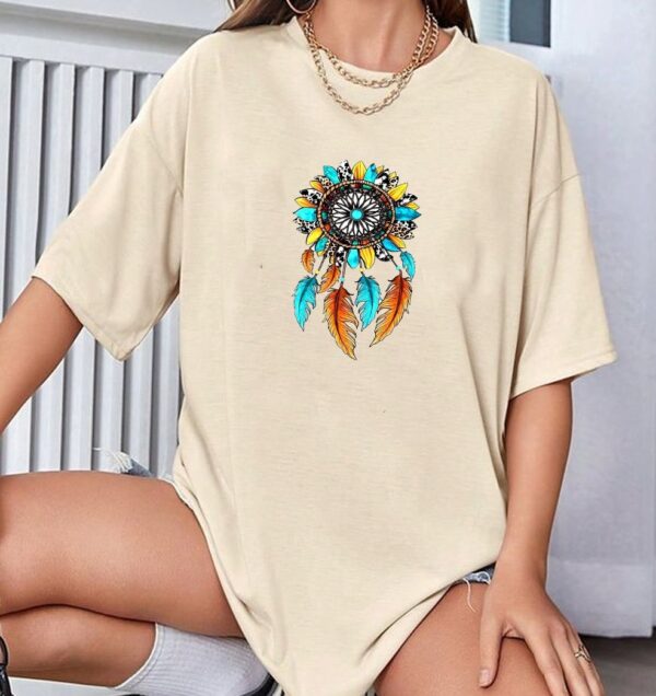 oversized t-shirt cotton - Image 2