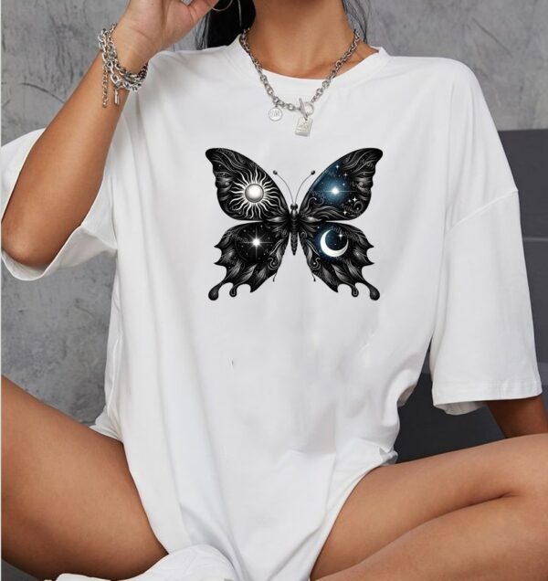 oversized t-shirt cotton - Image 2