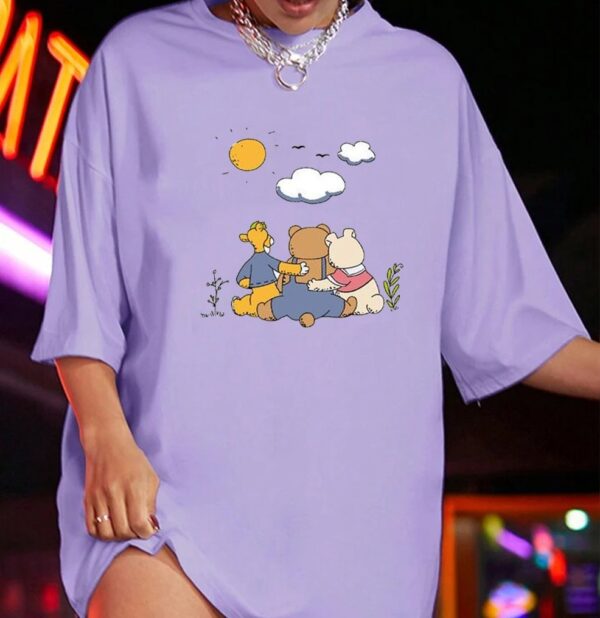 oversized t-shirt cotton - Image 5