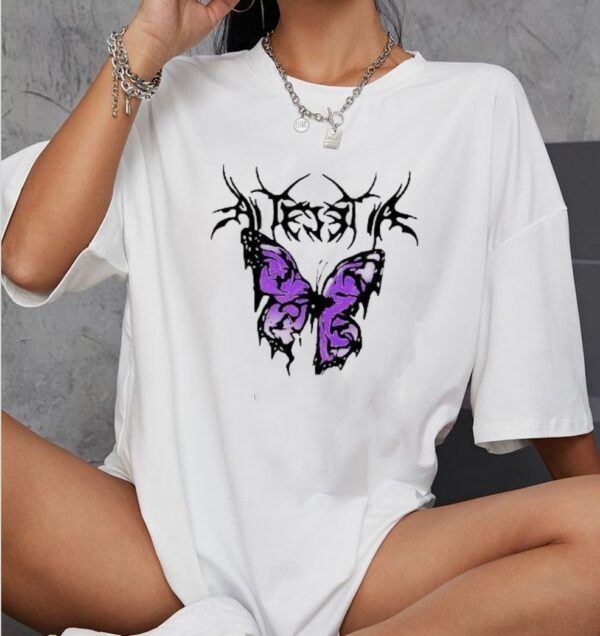 oversized t-shirt cotton - Image 2